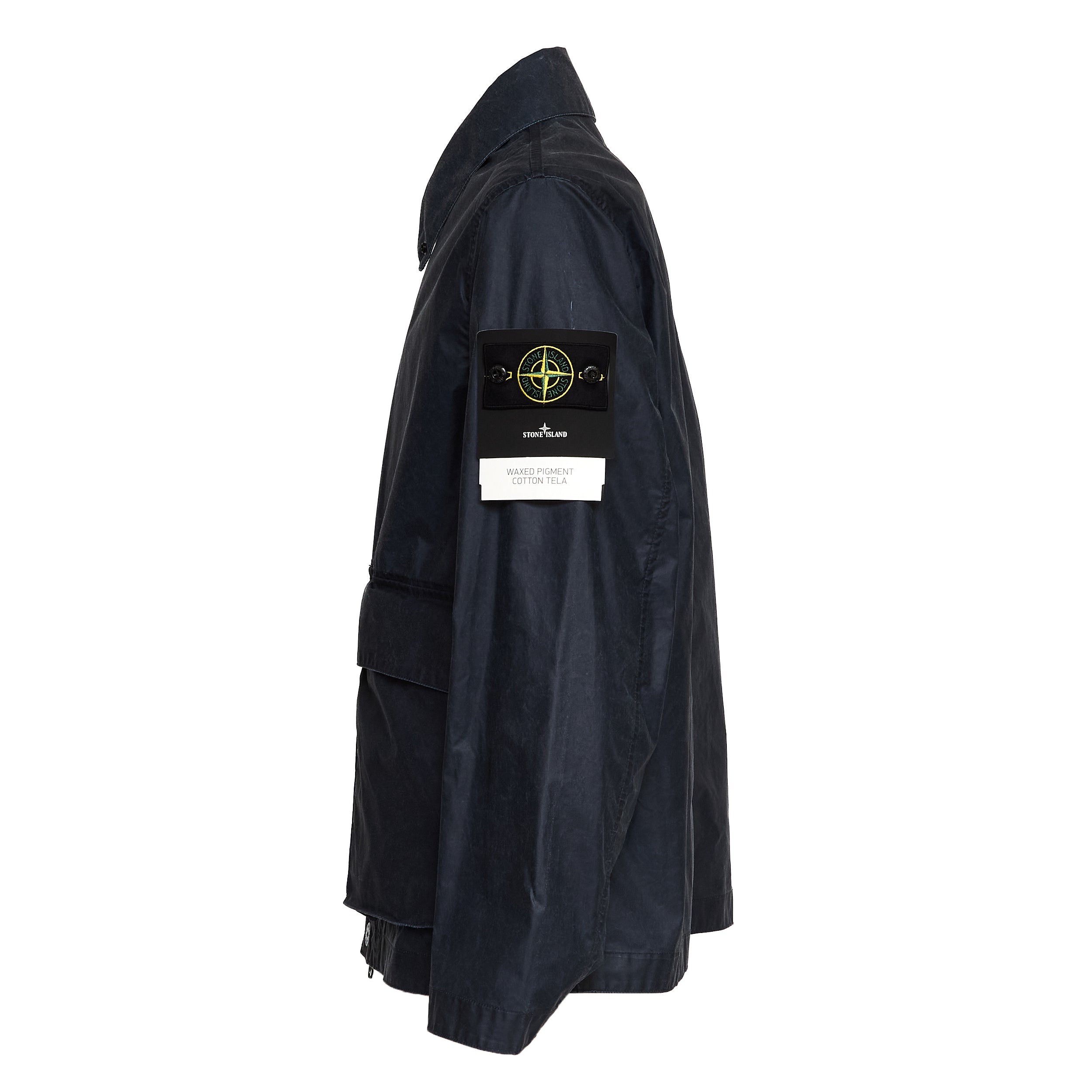 Waxed Pigment Cotton Tela Jacket