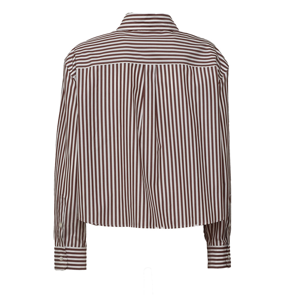 Camicia Panetto In Popeline Puro Cotone