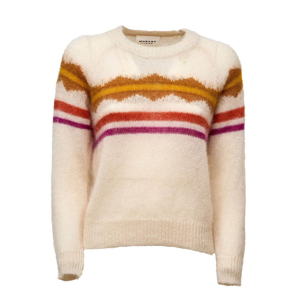 Monette Graphic Brushed Pullover