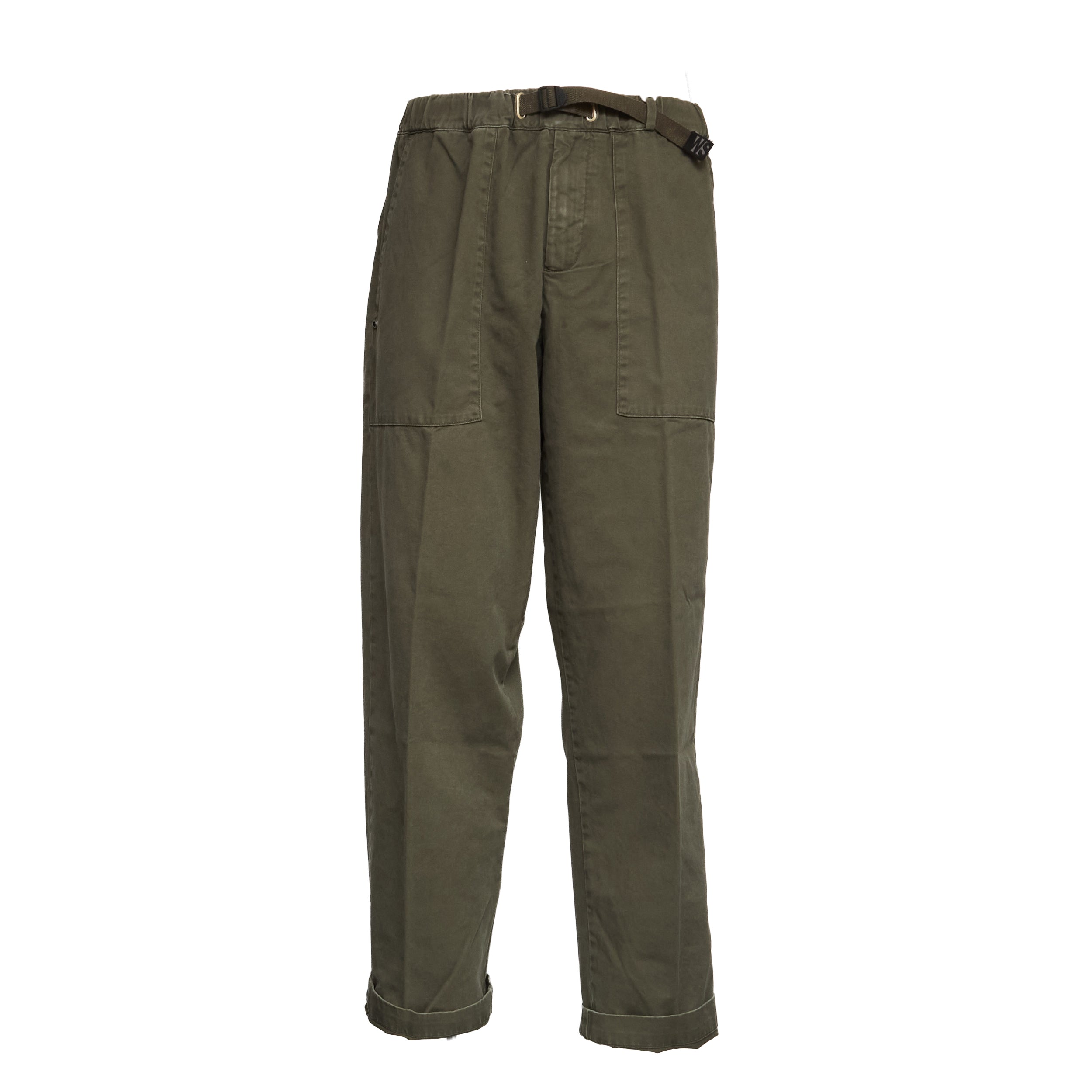 Pantaloni Lunghi In Gabardina Vintage Fatigue
